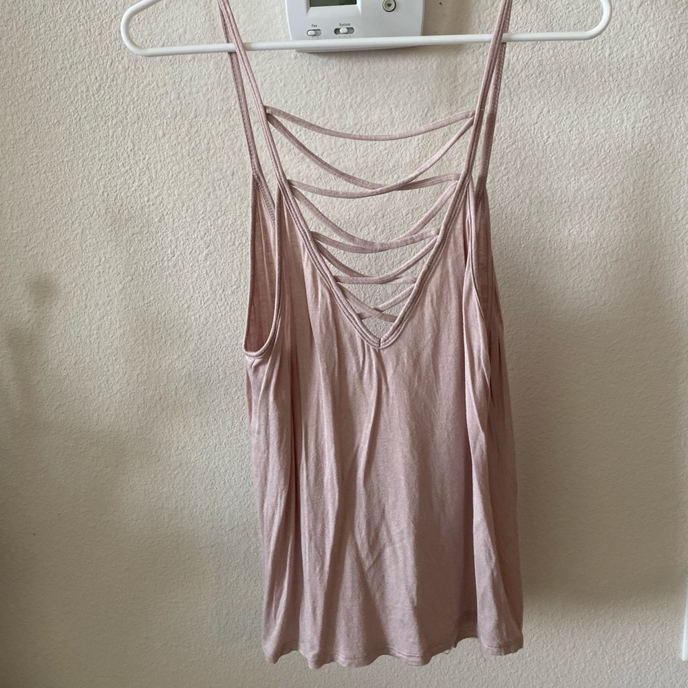 PST Dark Pink Tank Top